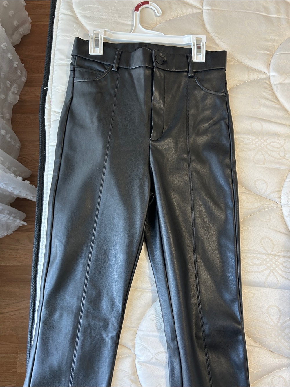 Zara Faux Leather Pants